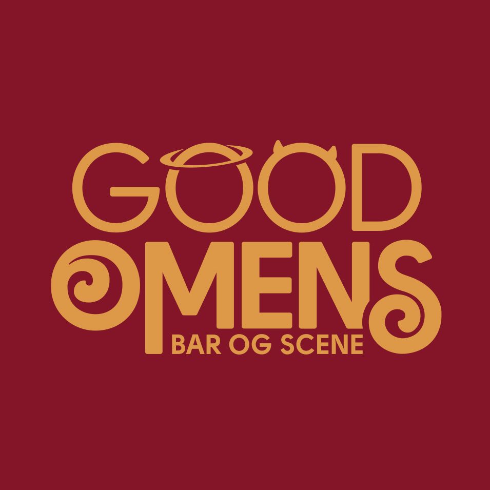 Good Omens bar og scene
